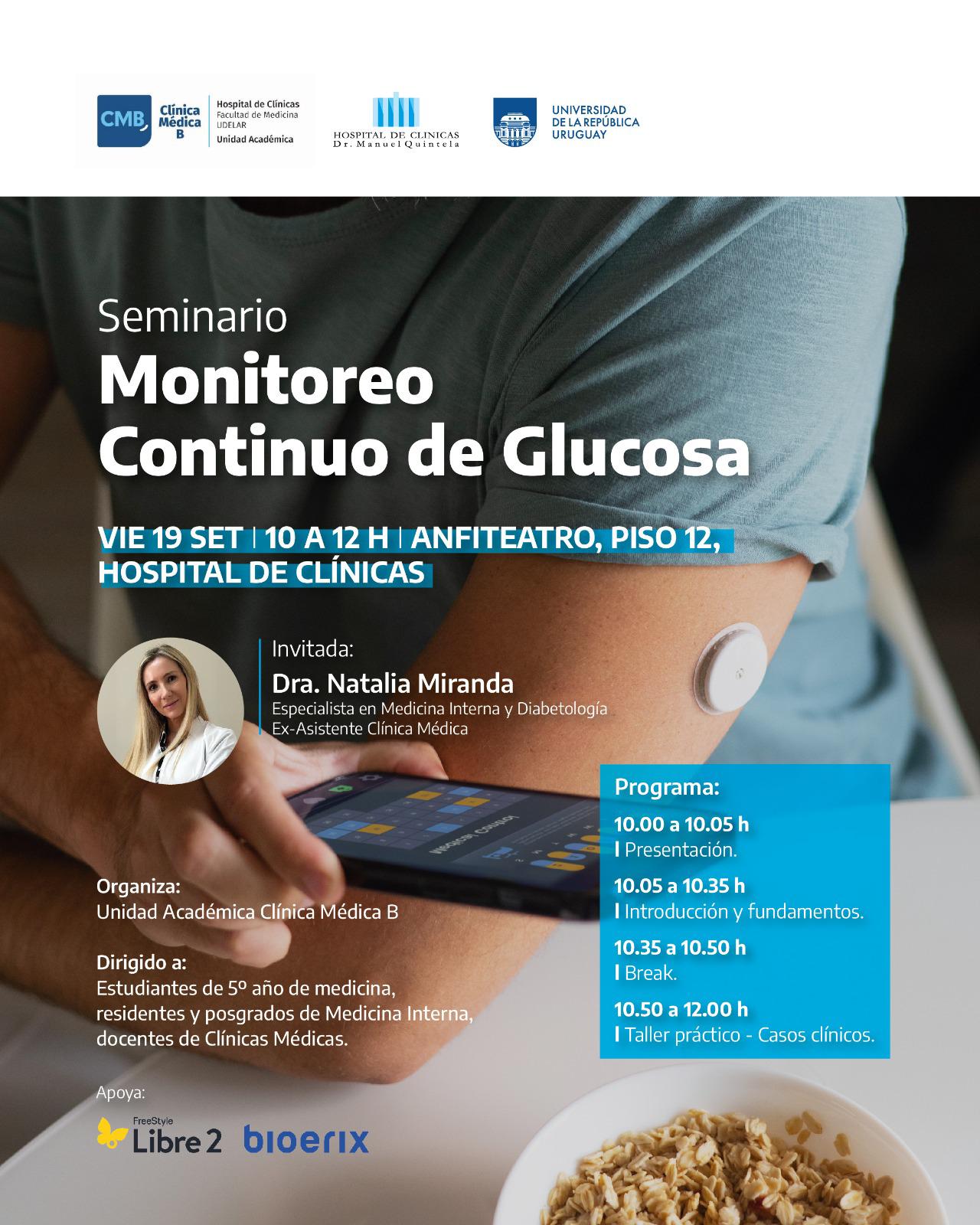 Seminario: Monitoreo Conitnuo de Glucosa 