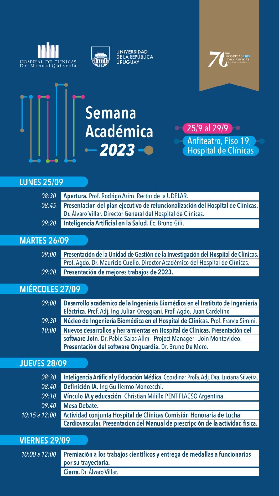 Programa Semana Academica 2023