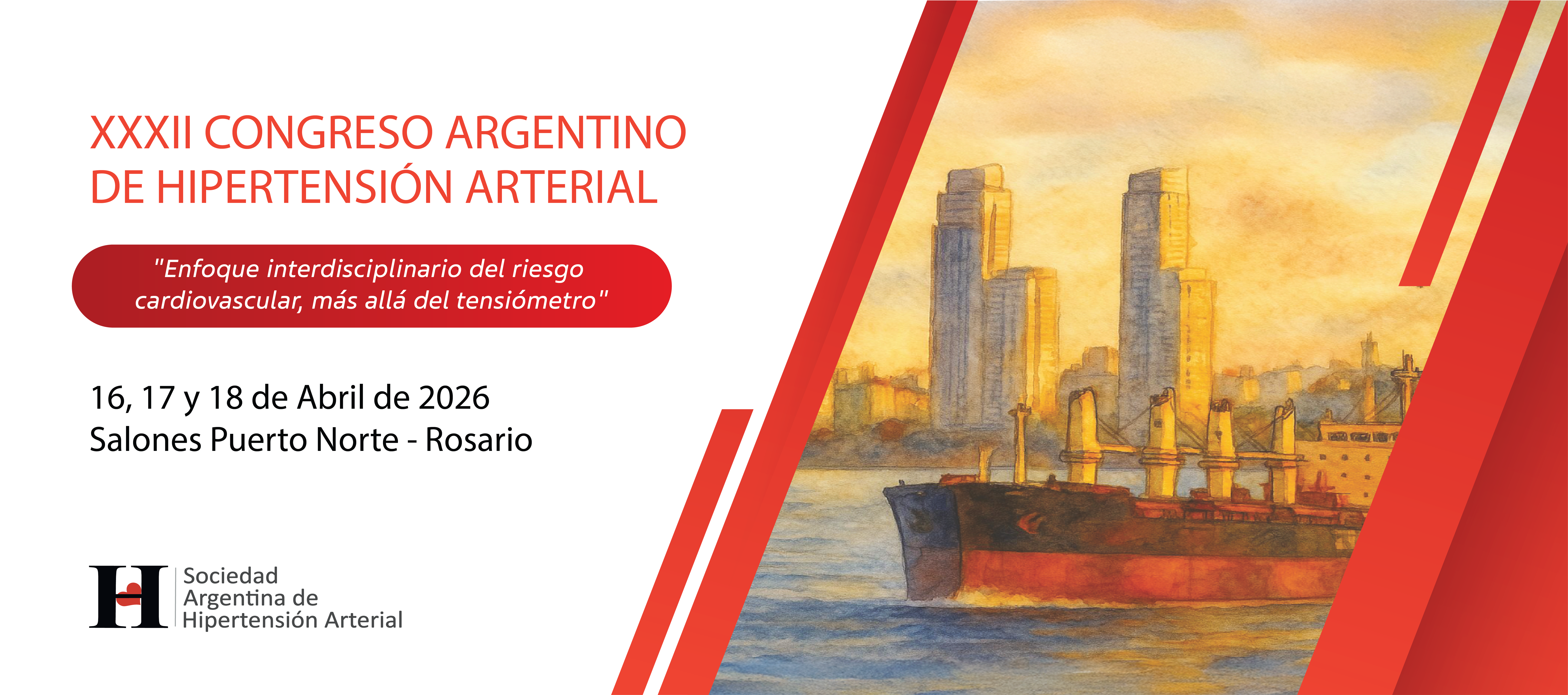 Integrantes de la Unidad Académica Clínica Médica B participaron en el XXXII Congreso Argentino de Hipertensión Arterial.